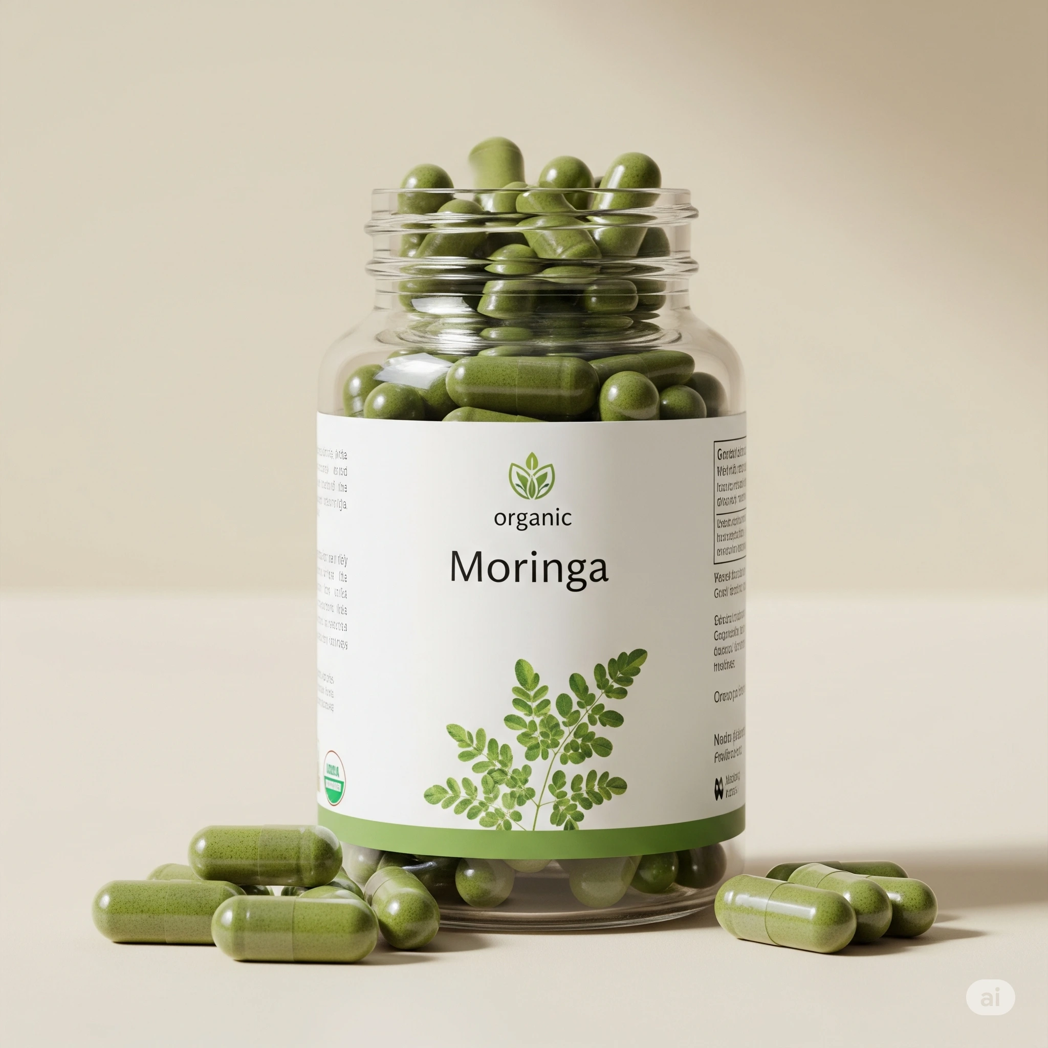 Gélules de Moringa Biologique Flower Food