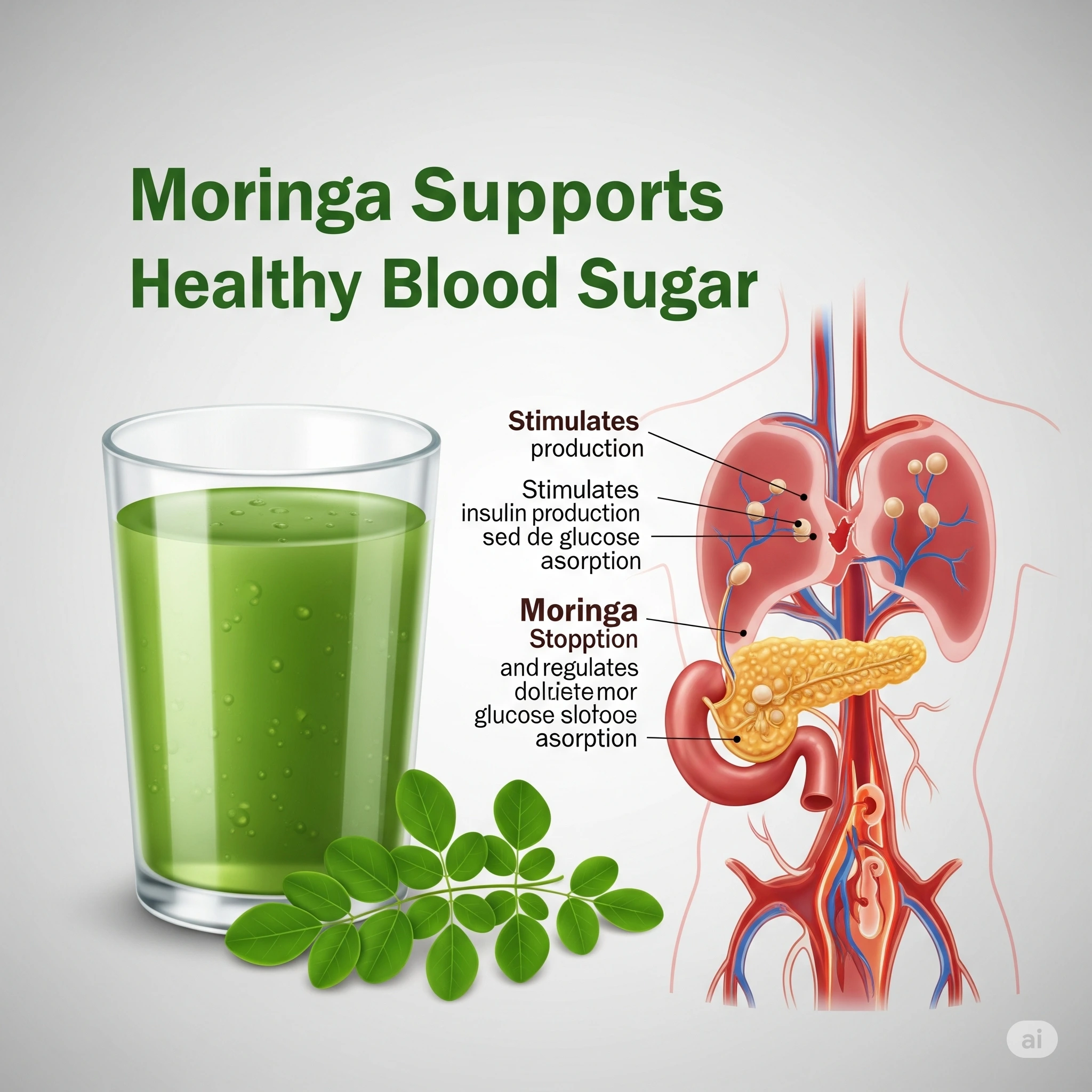 Moringa et régulation de la glycémie
